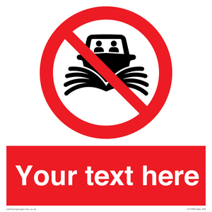 Custom prohibition do not create wash no speeding of watercraft